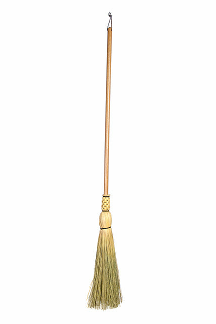 Granville Island Broom Co Traditional round floor brooms dowel handle