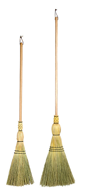 Shaker Flat Brooms (dowel handle)
