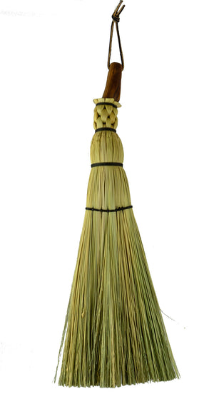 Granville Island Broom Co manzanita handle whisk broom traditional round